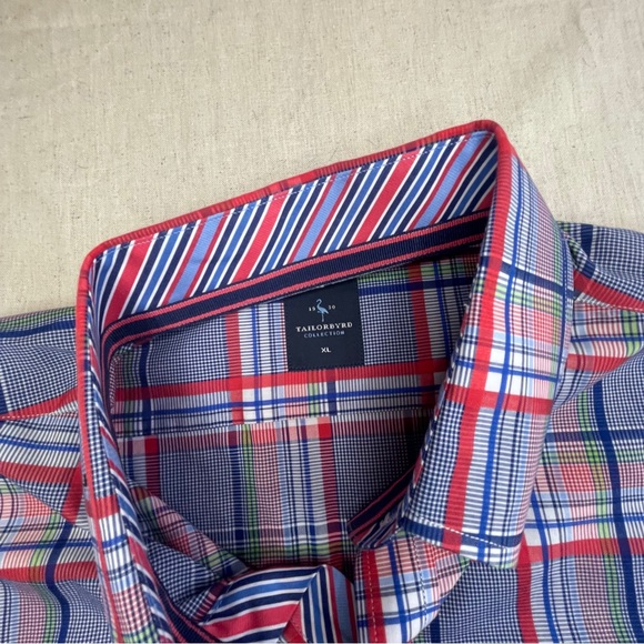Tailorbyrd Button Down Shirt Men’s XL with contrasting cuffs - Picture 4 of 7
